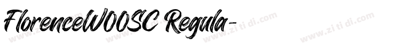 FlorenceW00SC Regula字体转换